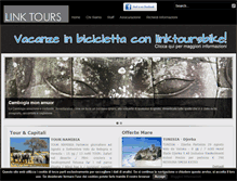Tablet Screenshot of linktours.com